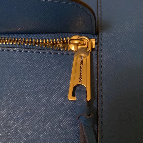 Rebecca Minkoff Blue Envelope Handbag in nearly-mint-condition - Picture 3 of 11